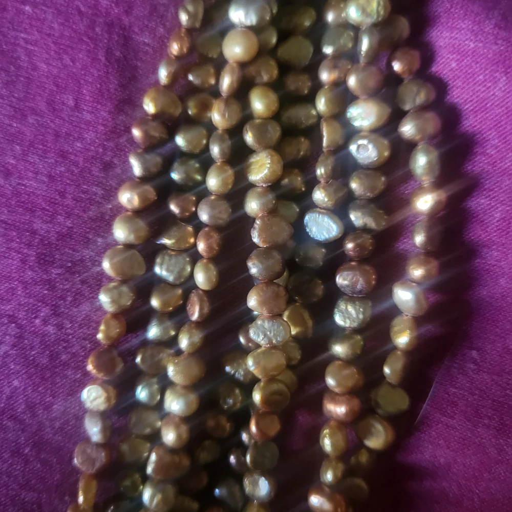 Silpada Multi-Strand Freshwater Pearl Necklace, Retired - Picture 4 of 4